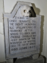 wilton old church, wilts c17 tomb thomas mell (2)