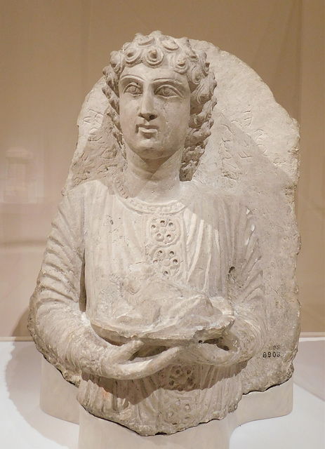 Relief of a Banquet Attendant Holding Roast Lamb in the Metropolitan Museum of Art, June 2019
