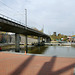 Brücke der ÖPNV-Trasse am Platz der Guten Hoffnung (Neue Mitte, Oberhausen) / 8.04.2018