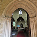 alconbury church, hunts   (4) late c13 south doorway and north arcade