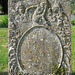 alconbury church, hunts   (5) c18 tombstone of ? j. hill +1781