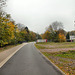 Radweg Nordbahntrasse (Wuppertal-Elberfeld) / 8.11.2017