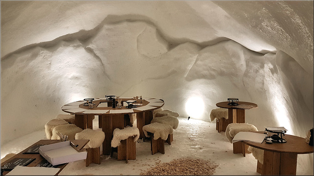 Fondue-Iglu