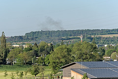 Rauch über Herrenberg