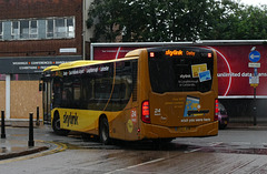 Kinchbus (Wellglade Group) 909 (BX64 WHW) in Leicester - 27 Jul 2019 (P1030332)