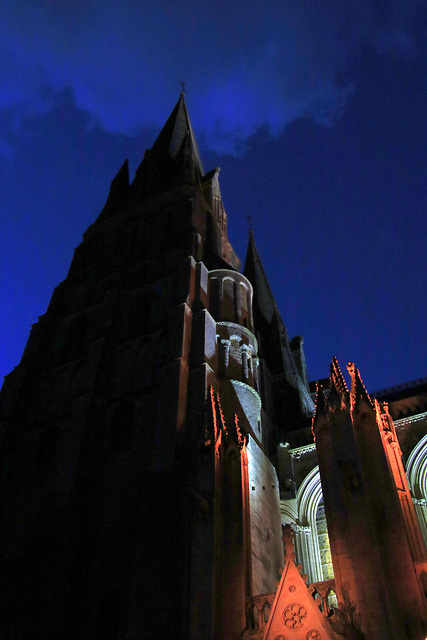 Bayeux Cathedral Light Show