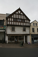 Half Timbered Shop In Brecon