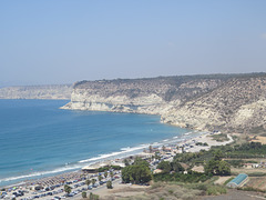 Côte en contrebas de Kourion.