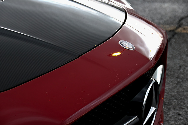 Benz AMG hood