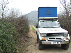 Montenegro, approaching Albania