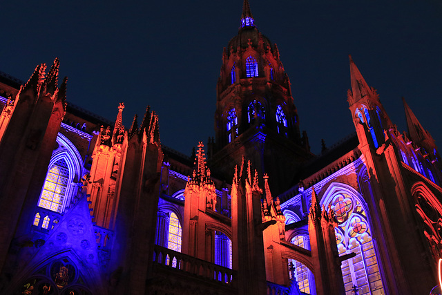 Bayeux Cathedral Light Show