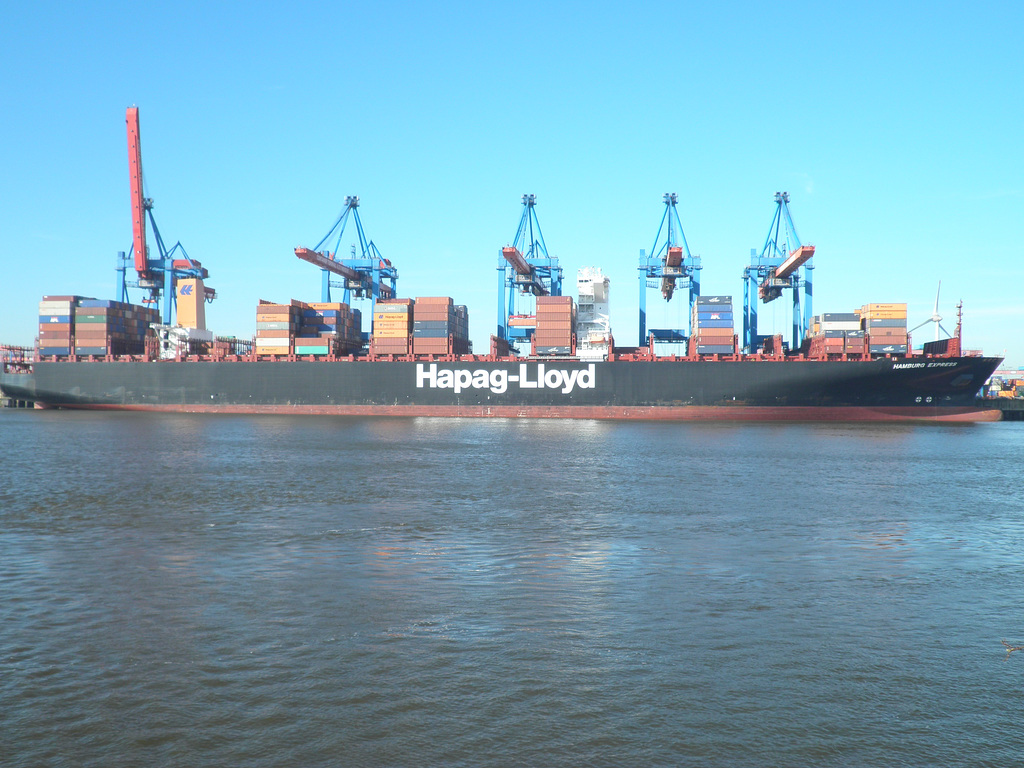 Containerschiff  Hamburg Express