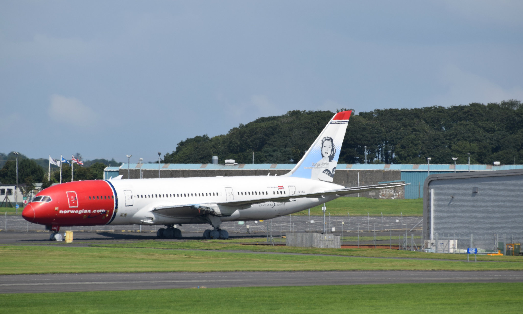 LN-LNA at Prestwick - 1 August 2019