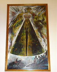 Inside the monument
