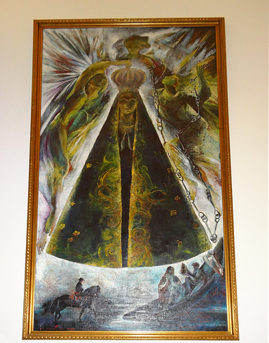 Inside the monument
