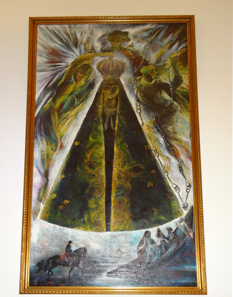 Inside the monument