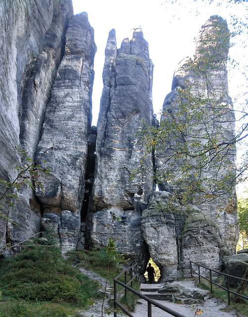 Felslabyrinth, Böhmische Schweiz Felslabyrinth, Böhmische Schweiz