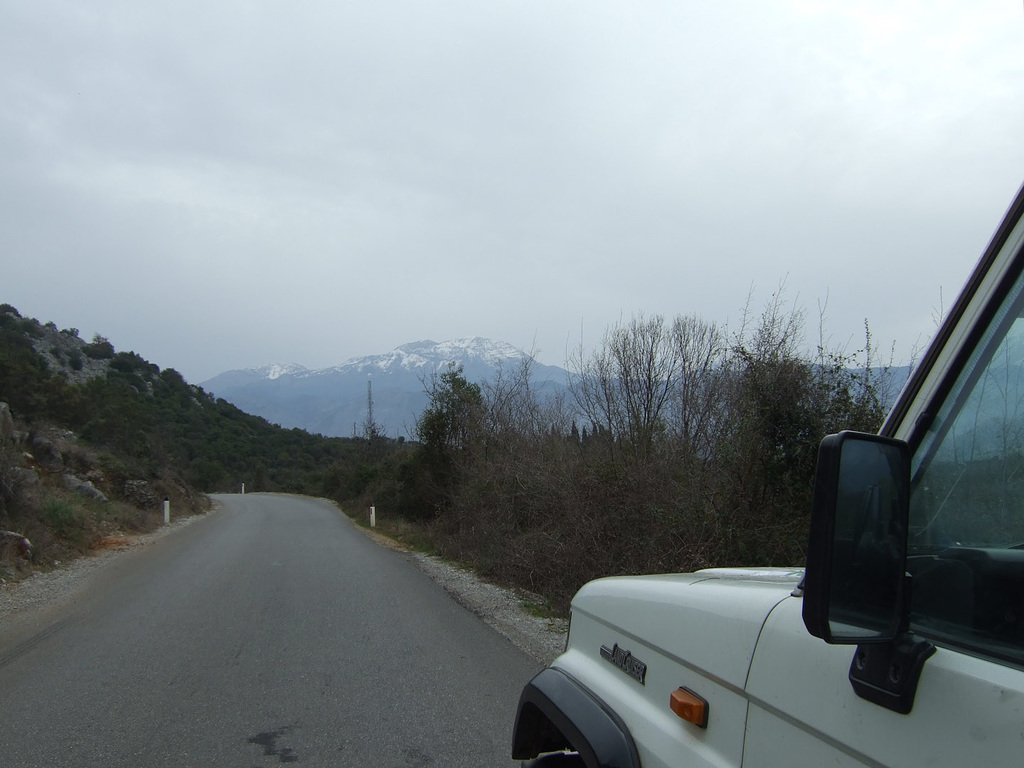 Montenegro, approaching Albania