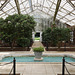 Fountain inside one of the Greenhouses at Planting Fields, May 2012