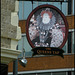 Queen's Tap pub sign