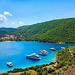 Beautiful views of the Turkish coast line near Bodrum