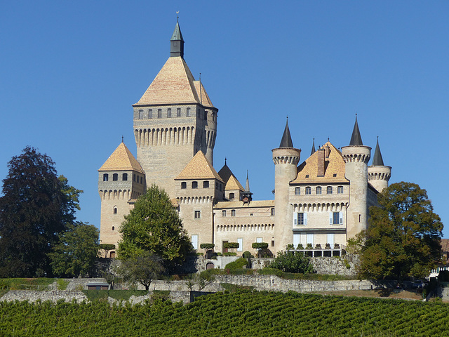 Le magnifique château de Vufflens