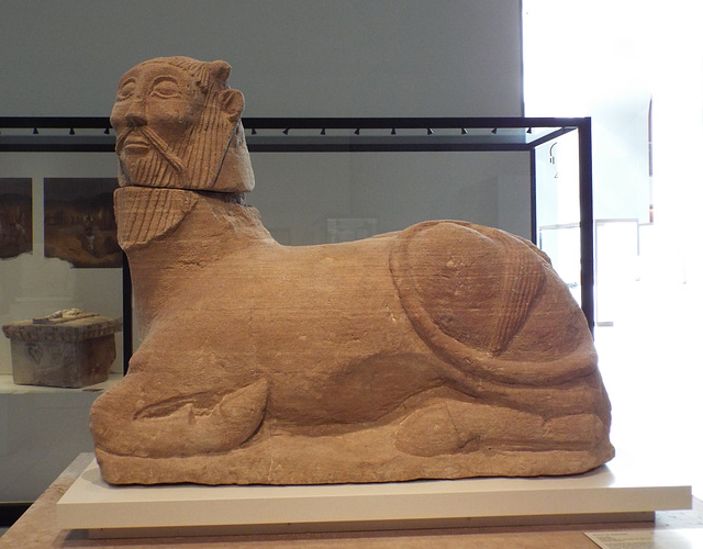 Biche of Balazote in the Archaeological Museum of Madrid, October 2022