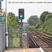 TEB 1387 at the down end of platform 2, Hampden Park station - 19 6 2023