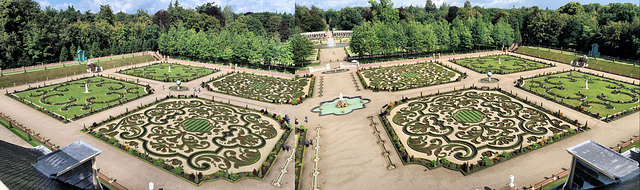 The garden of Paleis Het Loo.