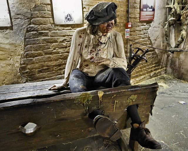 Back in the Stocks Again – Clink Prison Museum, Southwark, London, England