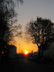 Sonnenaufgang...