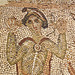 Detail of a Fragment of a Mosaic with a Hebrew in the Louvre, June 2013