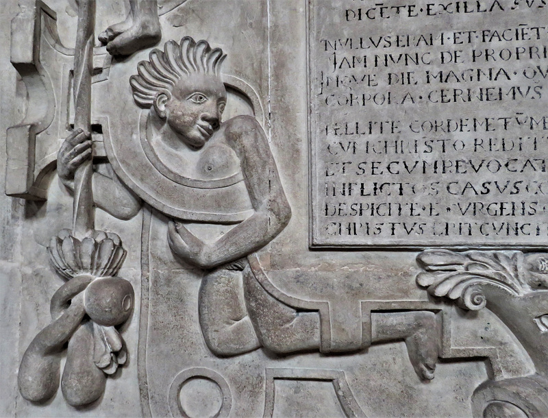 burford church, oxon (72) c16 tomb of edmund harman +1569