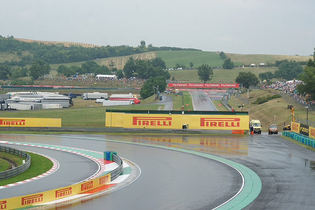 Rain At Hungaroring