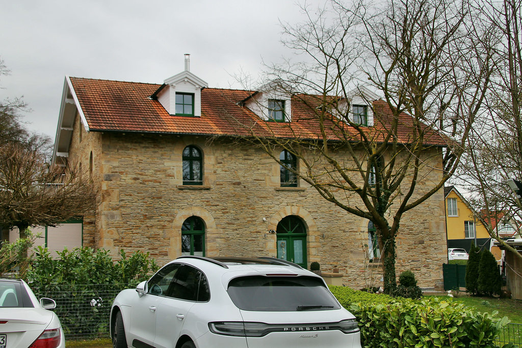 Zeche Johannes Erbstollen, ehemaliges Maschinenhaus von Schacht Huyssen (Dortmund-Kruckel) / 8.03.2020