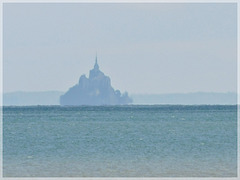 Vue depuis Château Richeux vers le Mont Saint Michel (35)