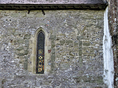 east knoyle church, wilts , late c11 arcading on the north chancel wall