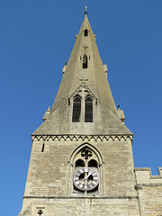 alconbury church, hunts   (18) late c13 spire