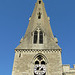 alconbury church, hunts   (18) late c13 spire
