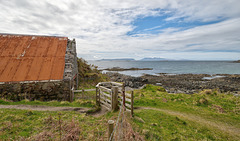 The old boathouse at Camusdarach