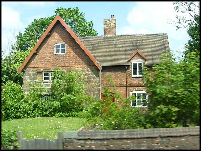 nice house in Staffordshire