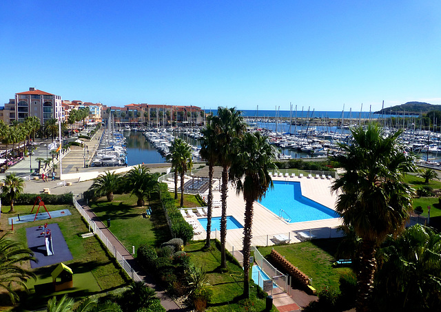 FR - Argelès-sur-Mer - View from our appartment