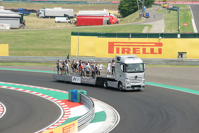 Hungarian F1 Grand Prix 2016 Drivers Parade