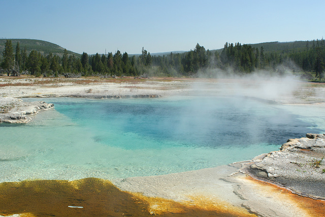 Sapphire Pool, Biscuit Basin