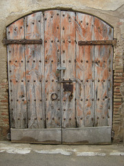 Alte Türen in Katalonien - Castello