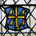 burford church, oxon (65) heraldry of edward the confessor in c15 glass