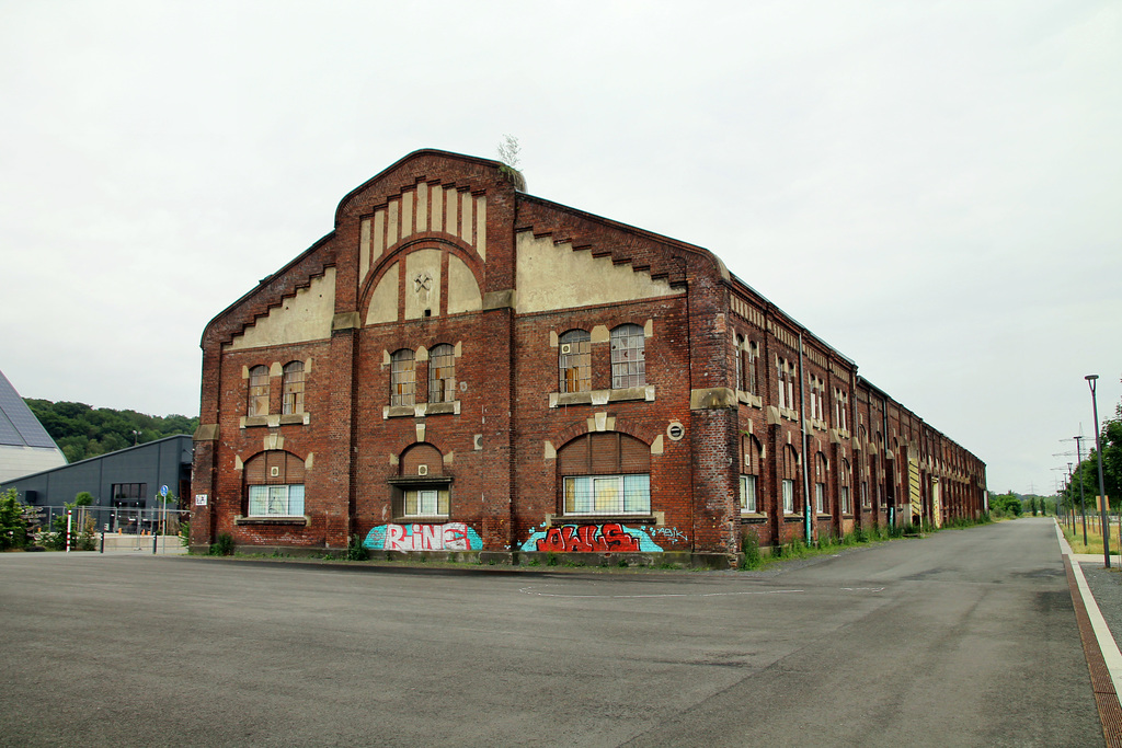 Zeche Lohberg 1/2, alte Werkshalle (Dinslaken-Lohberg) / 4.06.2020