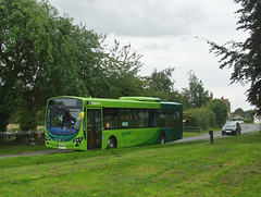 DSCF9706 Stagecoach East 21230 (AE09 GZA) in Swaffham Bulbeck - 7 Sep 2017