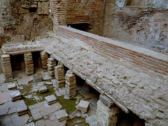 Pompeii- Stabian Baths- Hypocaust