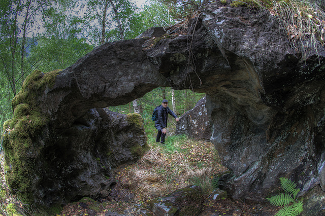 Closed soapstone mine